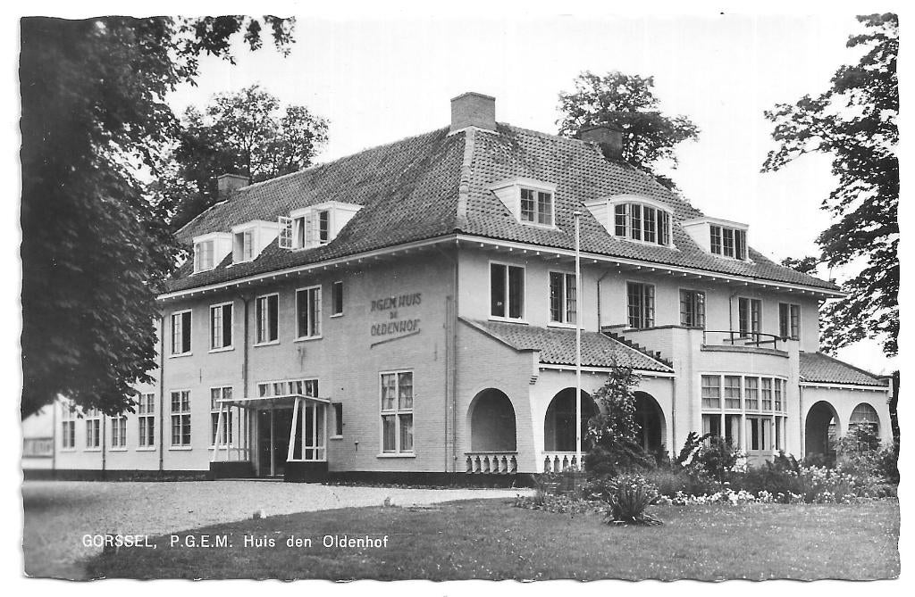 AK Gorssel - P.G.E.M. Huis den Oldenhof, Verzamelen, Verzenden, 1960 tot 1980, Ongelopen, Noord-Brabant