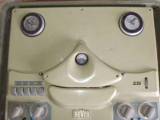 Bandrecorder REVOX, Ophalen, Defecte bandrecorder