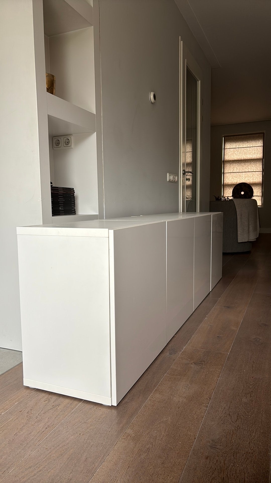 BESTÅ kastencombinatie / tv-meubel, Ophalen, 100 tot 150 cm, Zo goed als nieuw, Minder dan 100 cm