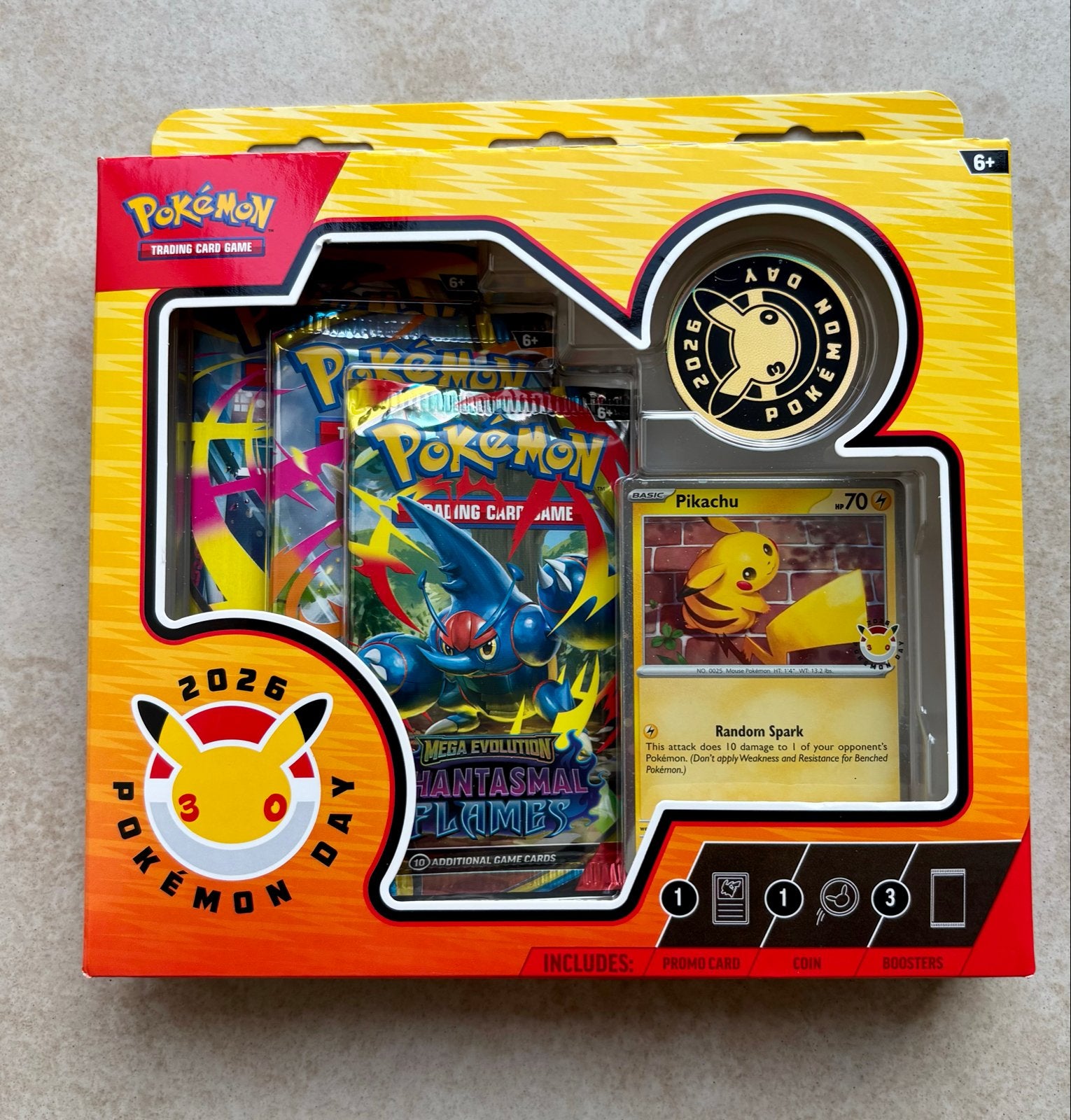 Pokémon Day 2026 Collectie Box, 30 jaar Promo set.‼️, Ophalen of Verzenden, Nieuw, Boosterbox, Foil