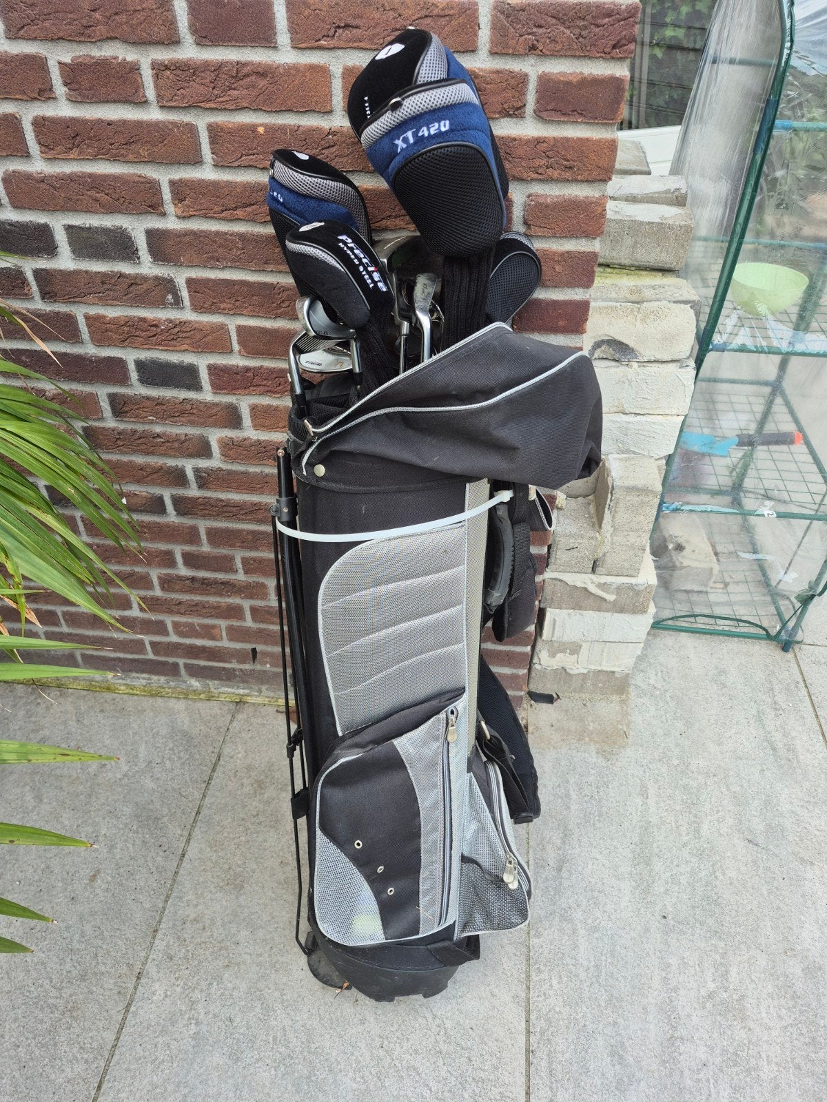 Golfset met tas - precise