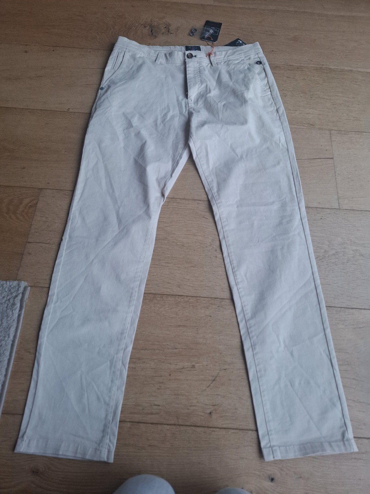 NZA New Zealand Auckland Modern Fit Chino 34 34 - Nieuw, Beige, Nieuw, Overige maten, Ophalen of Verzenden