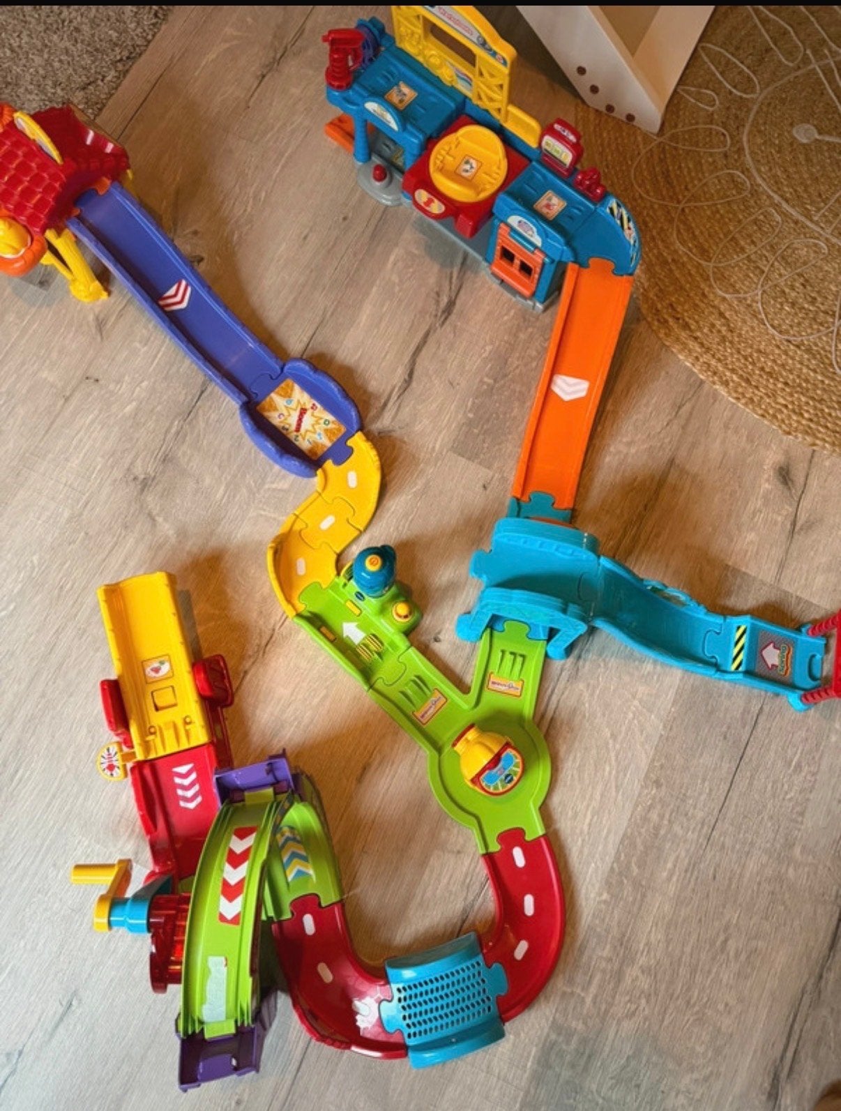 VTech Toet Toet Auto's Garage en Racebaan Set, Ophalen of Verzenden, Gebruikt