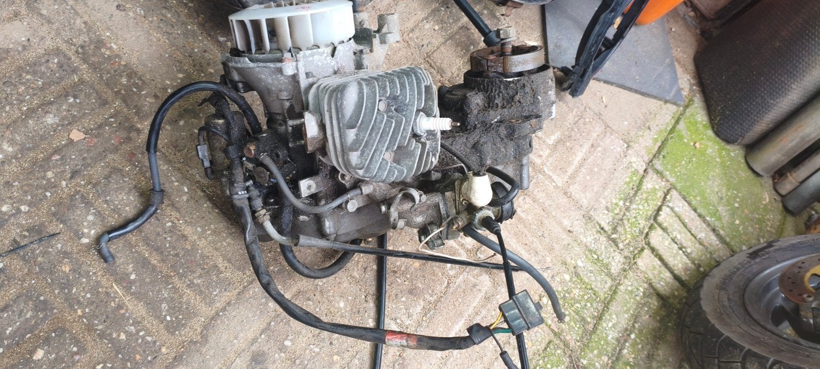 blok delen sym dd 50, Ophalen of Verzenden, Gebruikt, Blok, Kymco