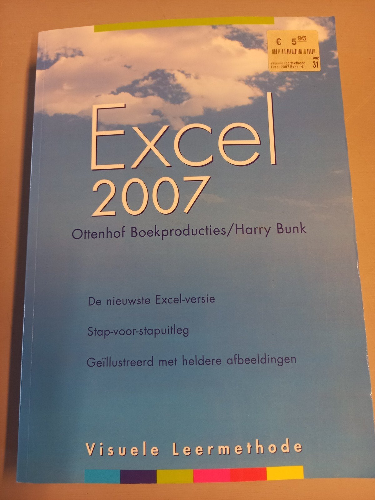 Visuele Leermethode Excel 2007 - Ottenhof Boekproducties, Ophalen of Verzenden, Zo goed als nieuw, Harry Bunk, Beta