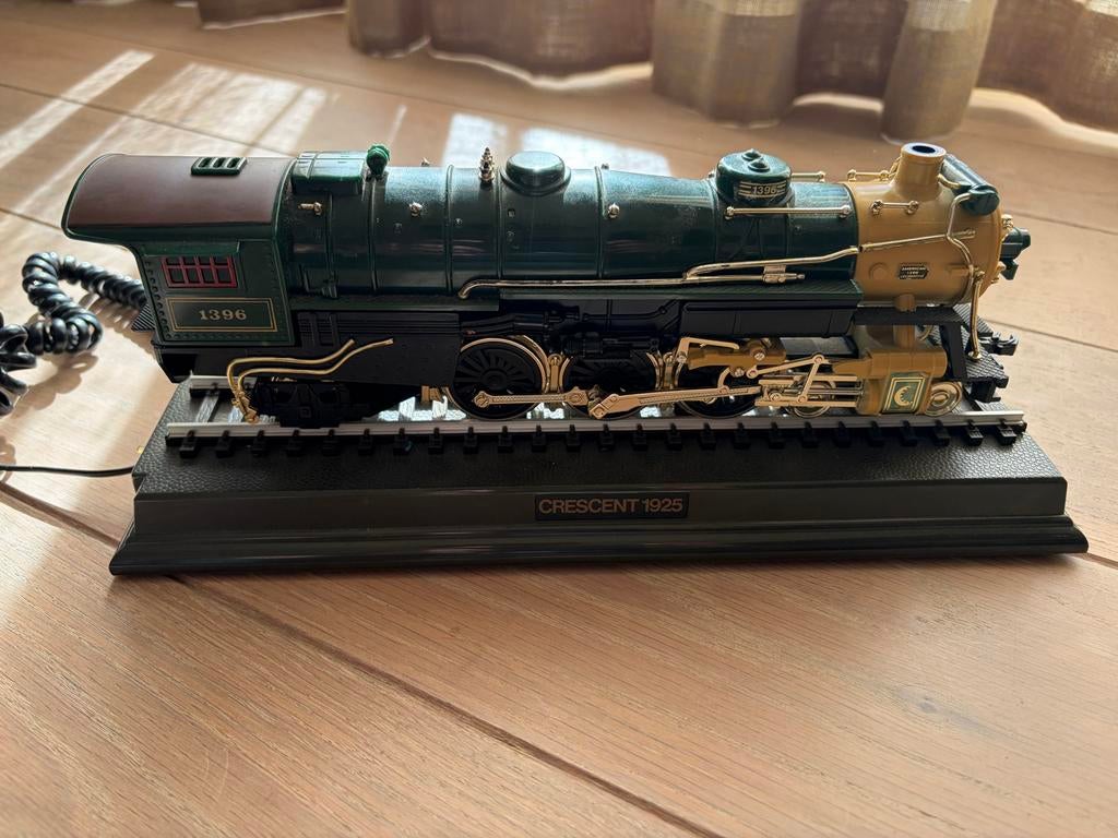 Vintage Telefoon in de vorm van een Trein - Uniek Design, Ophalen of Verzenden, Niet werkend