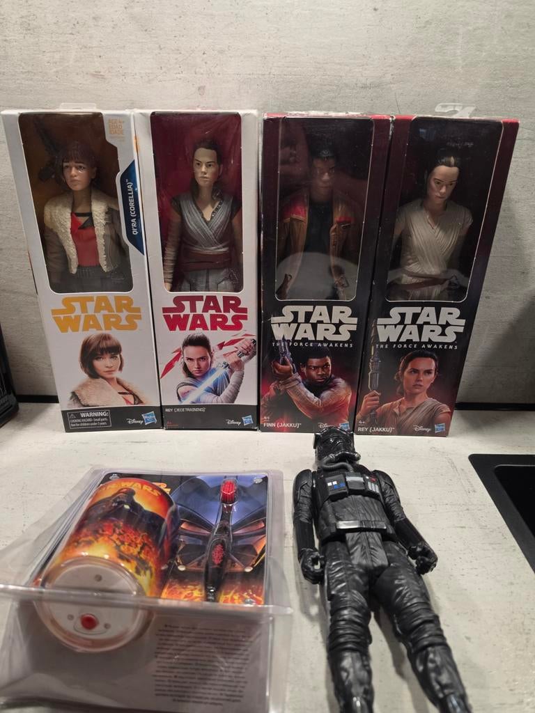 Partij Star Wars Actiefiguren Collectie, Ophalen of Verzenden, Nieuw, Actiefiguurtje