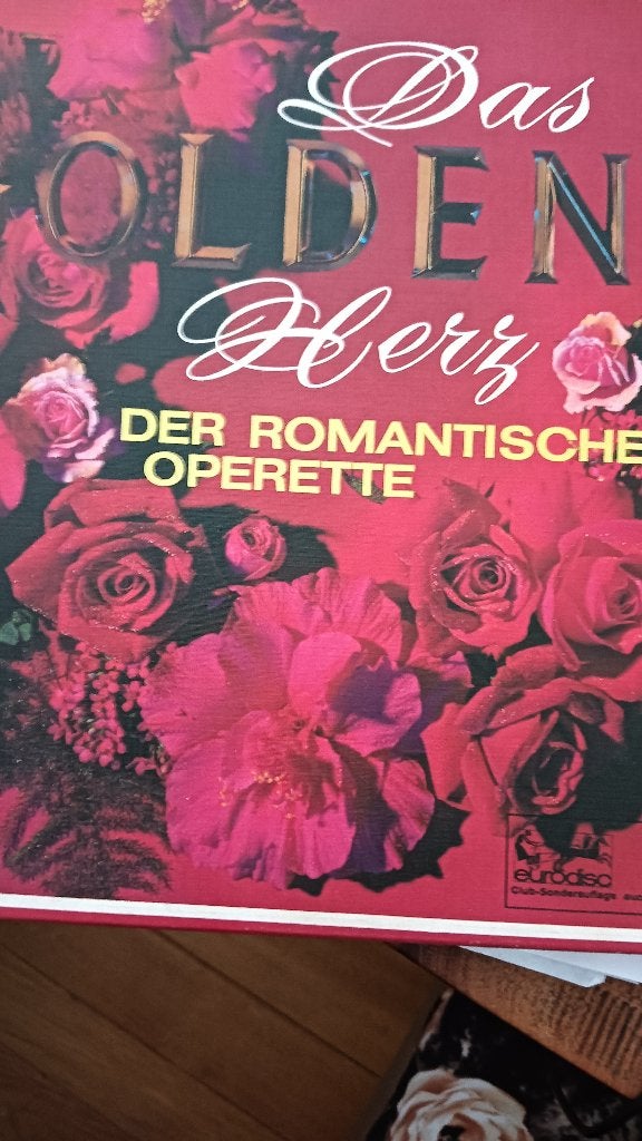 Das Goldene hertz  der romantischen operette doos 6 lp's, Ophalen, Classicisme, Opera of Operette, Overige formaten