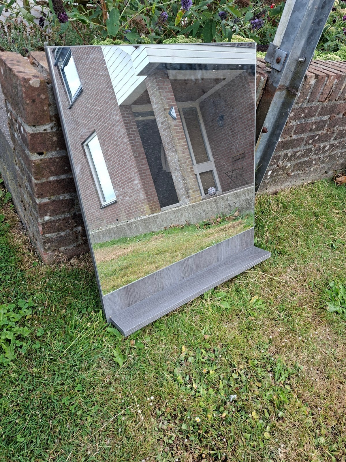 Badkamer spiegel, Huis en Inrichting, Woonaccessoires | Spiegels, Ophalen, Nieuw, Rechthoekig, Minder dan 100 cm