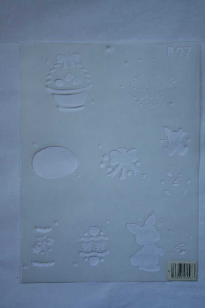 Stencil paasfiguren, Verzenden, Nieuw, Frame of Mal, Overige merken