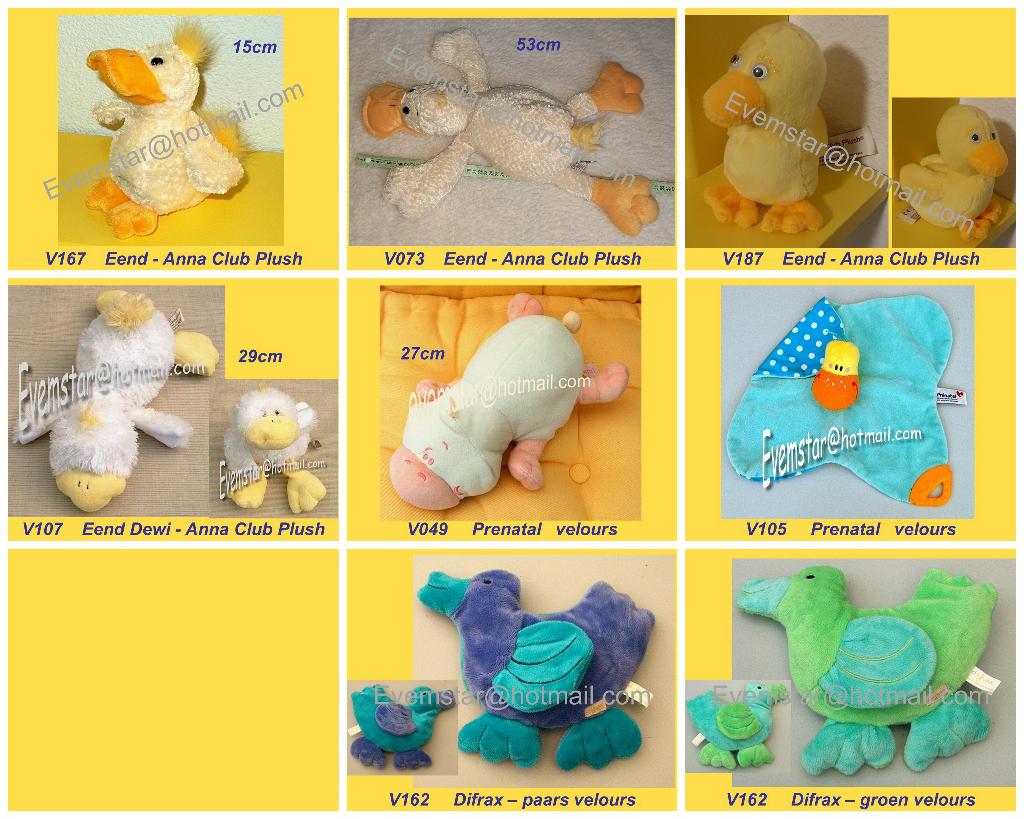 Eend Eendje Happy Horse Hema Tiamo Little Dutch, Kinderen en Baby's, Speelgoed | Knuffels en Pluche, Ophalen, Zo goed als nieuw