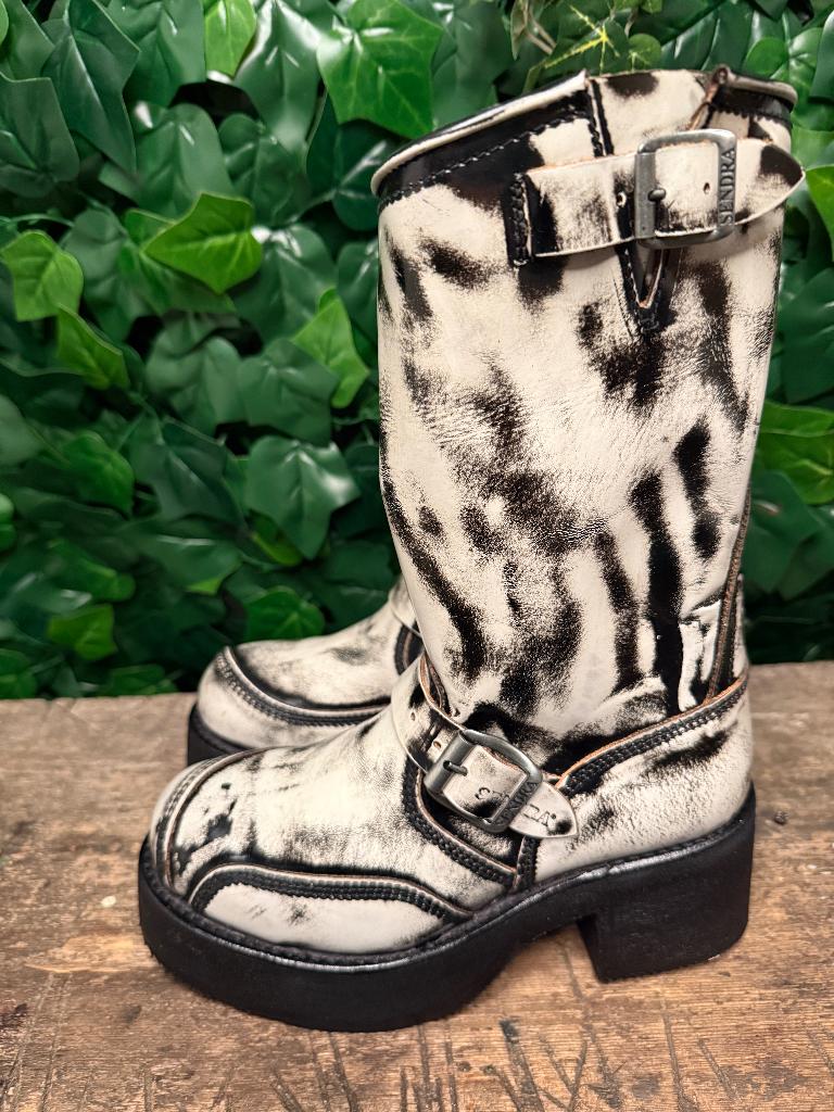 geweldig mooie vintage biker boots van Sendra maat 40, Zwart, Nieuw, Ophalen of Verzenden, Sendra