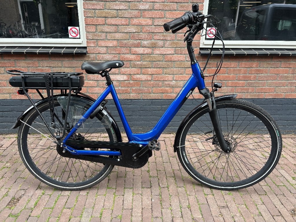 Forza Speciale elektrische damesfiets middenmotor., Zo goed als nieuw, 51 tot 55 cm, 50 km per accu of meer, Ophalen