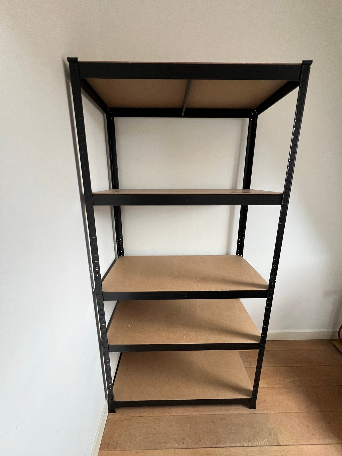 Metalen Stellingkast Verzinkt 90x45x180 cm - 5 Planken, Ophalen, Gebruikt