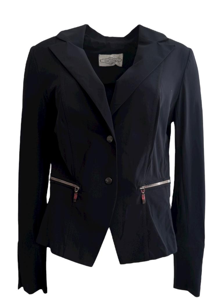 Jane Lushka blazer L, Kleding | Dames, Jasjes, Kostuums en Pakken, Zo goed als nieuw, Blauw, Ophalen of Verzenden