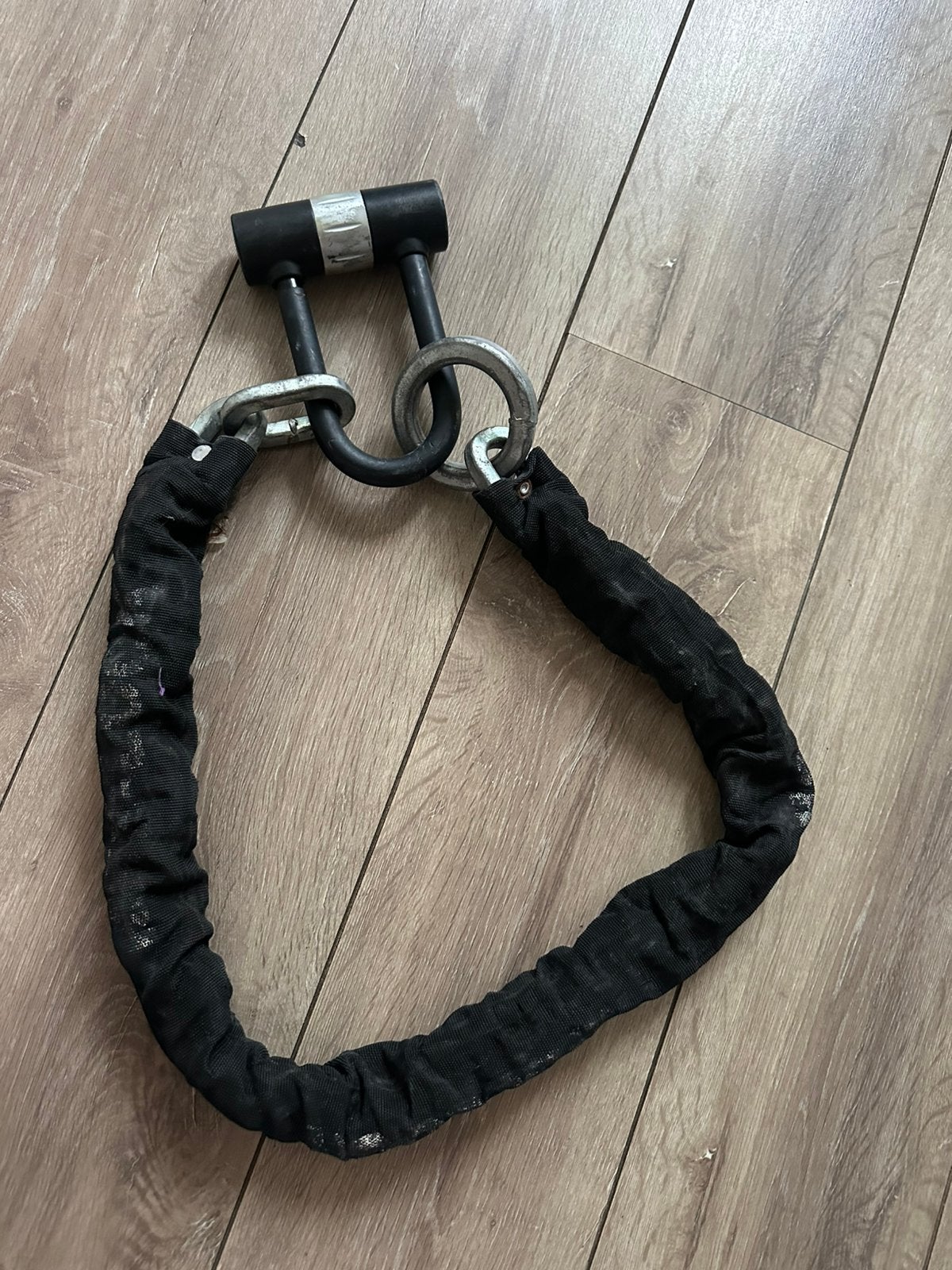 MKX ART slot met ketting en 2 sleutels, Motoren, Accessoires | Sloten, Ophalen, Gebruikt
