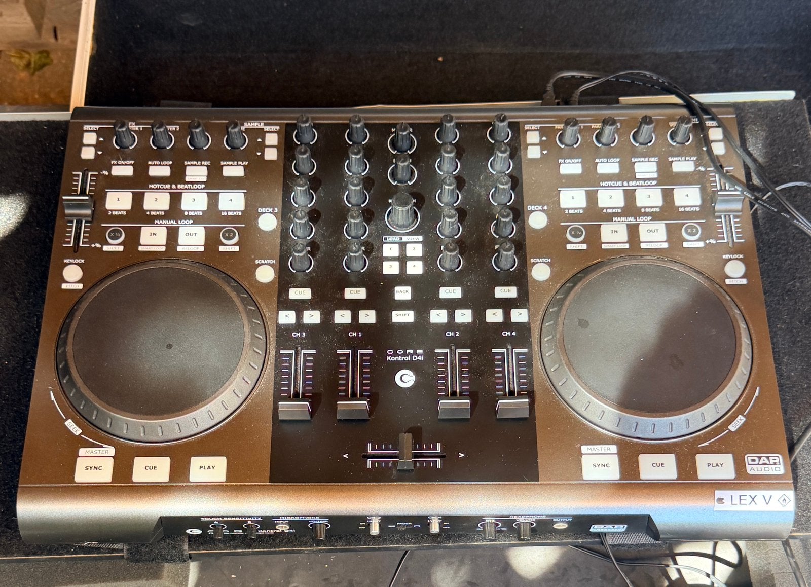 DAP CORE Kontrol D4i digitaal mengpaneel, Muziek en Instrumenten, Dj-sets en Draaitafels, Ophalen, Zo goed als nieuw, Overige merken