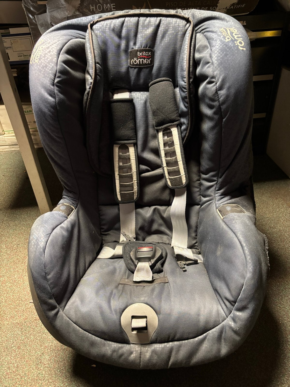 Britax Römer DUO PLUS autostoel 9-18 kg (Isofix/Autogordel), Romer, Autogordel of Isofix, Gebruikt, Verstelbare rugleuning