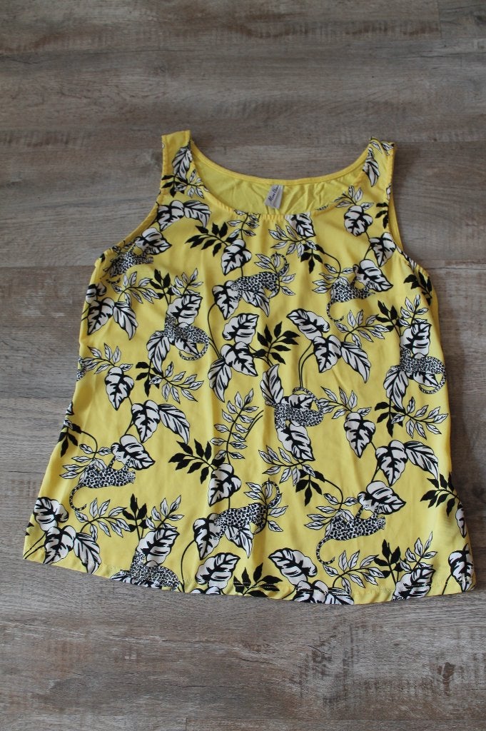 Zomerse top voor een dame, Kleding | Dames, Geel, Maat 42/44 (L), Ophalen of Verzenden, Zo goed als nieuw