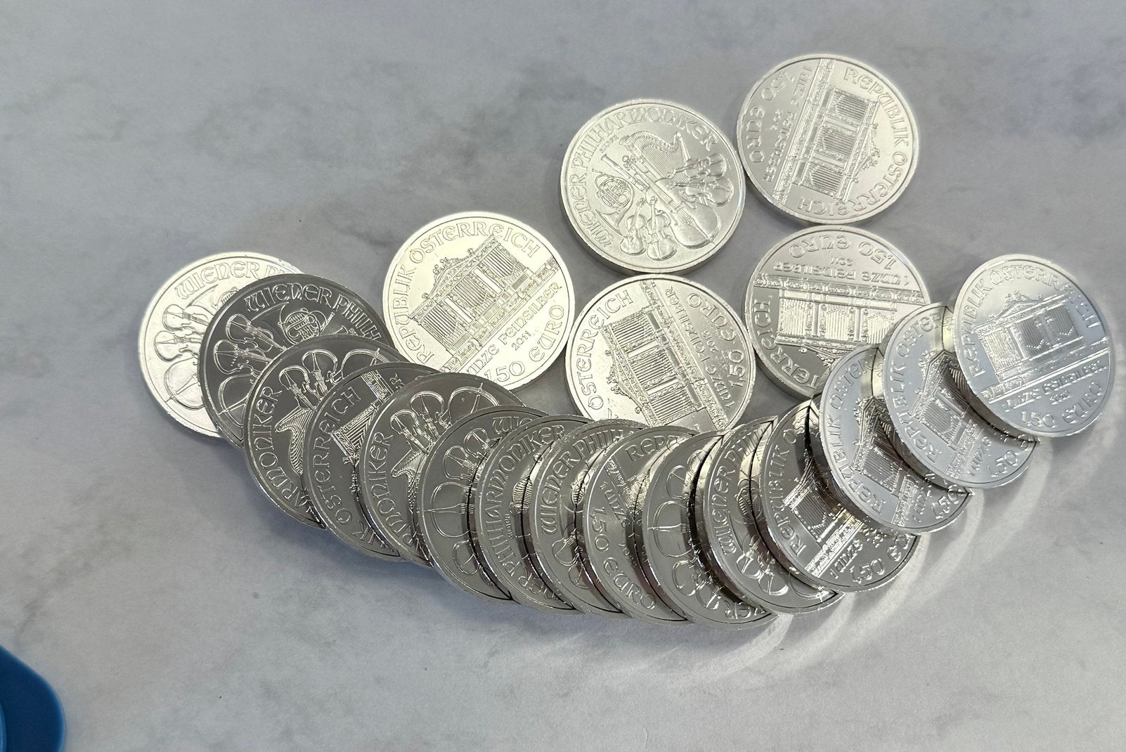 20x 1 oz Zilver Wiener Philharmoniker - 999 zilver, Ophalen of Verzenden, Zilver