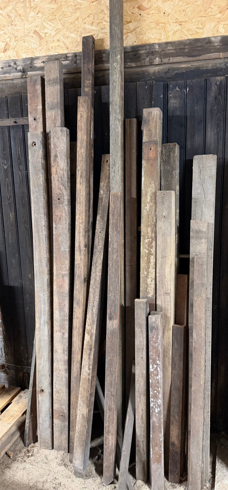 Hardhout hout diverse maten in een koop 75 euro, Ophalen, Zo goed als nieuw, Hardhout, 250 cm of meer