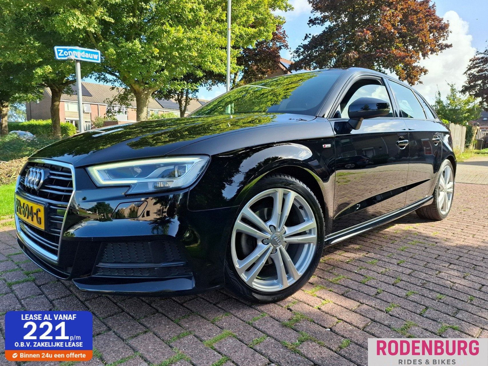 Audi A3 Sportback 1.0 TFSI Sport S Line Edition, Auto's, Voorwielaandrijving, Gebruikt, Euro 6, Zwart