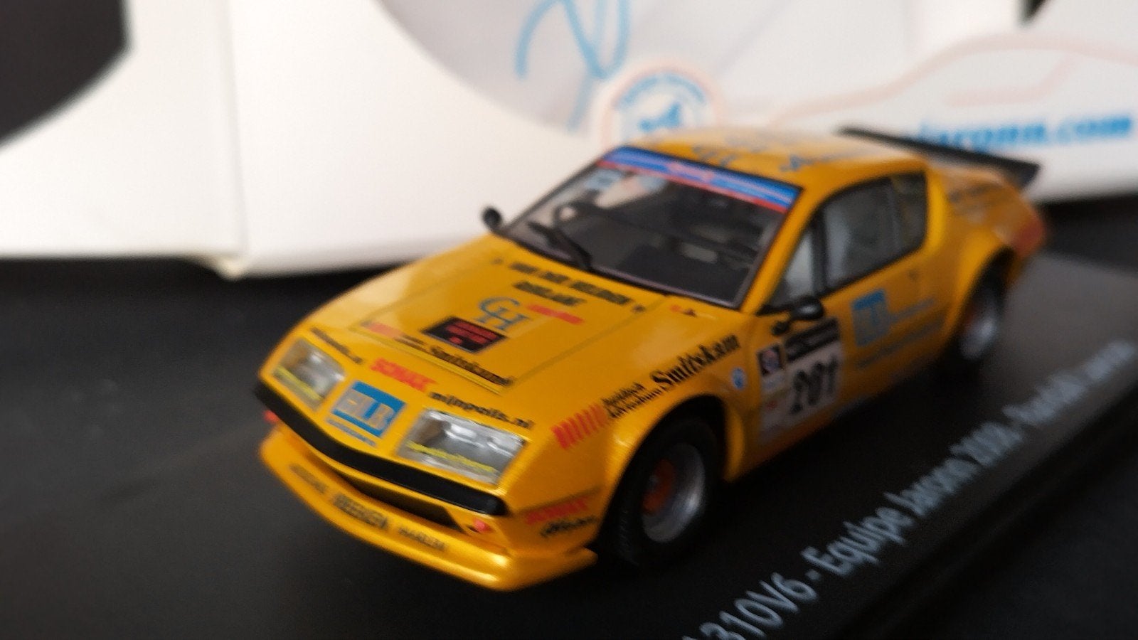 Renault Alpine A310 Equippe Jaronn 1:43 Eligor Pol, Overige merken, Auto, Verzenden, .