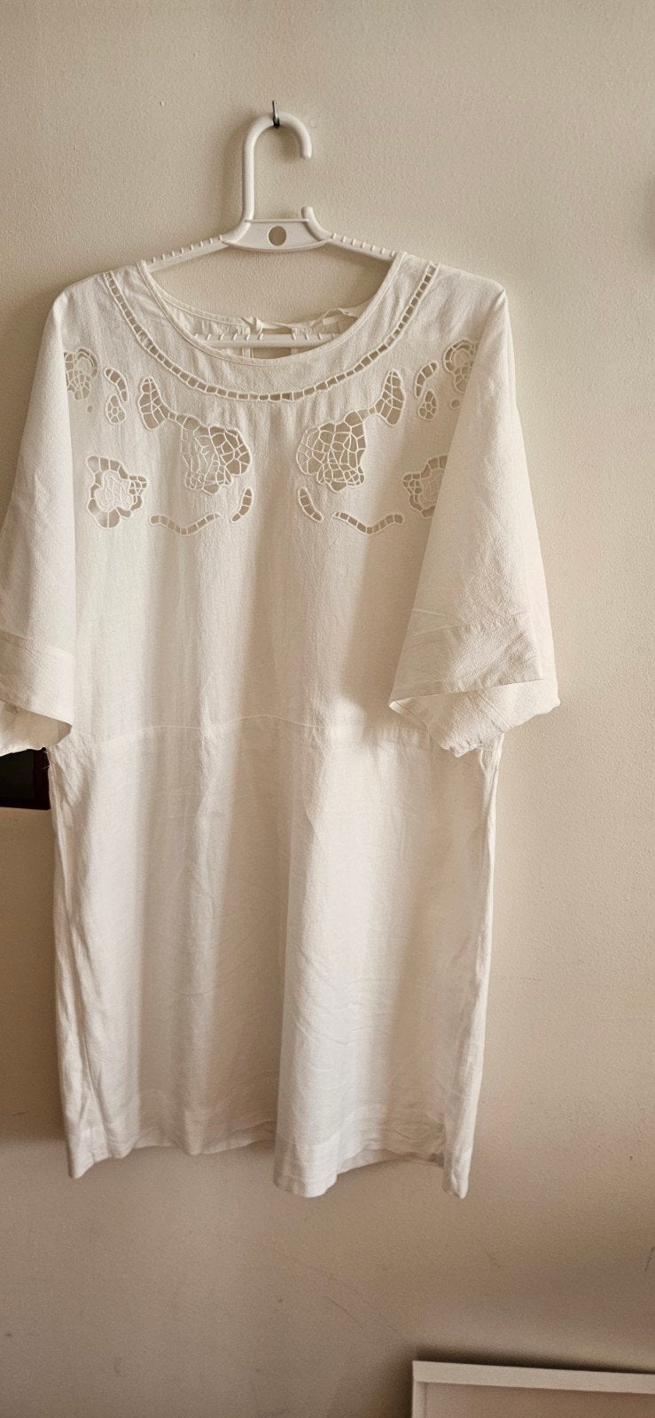 Witte jurk, Kleding | Dames, Jurken, Ophalen of Verzenden, Zo goed als nieuw, Wit
