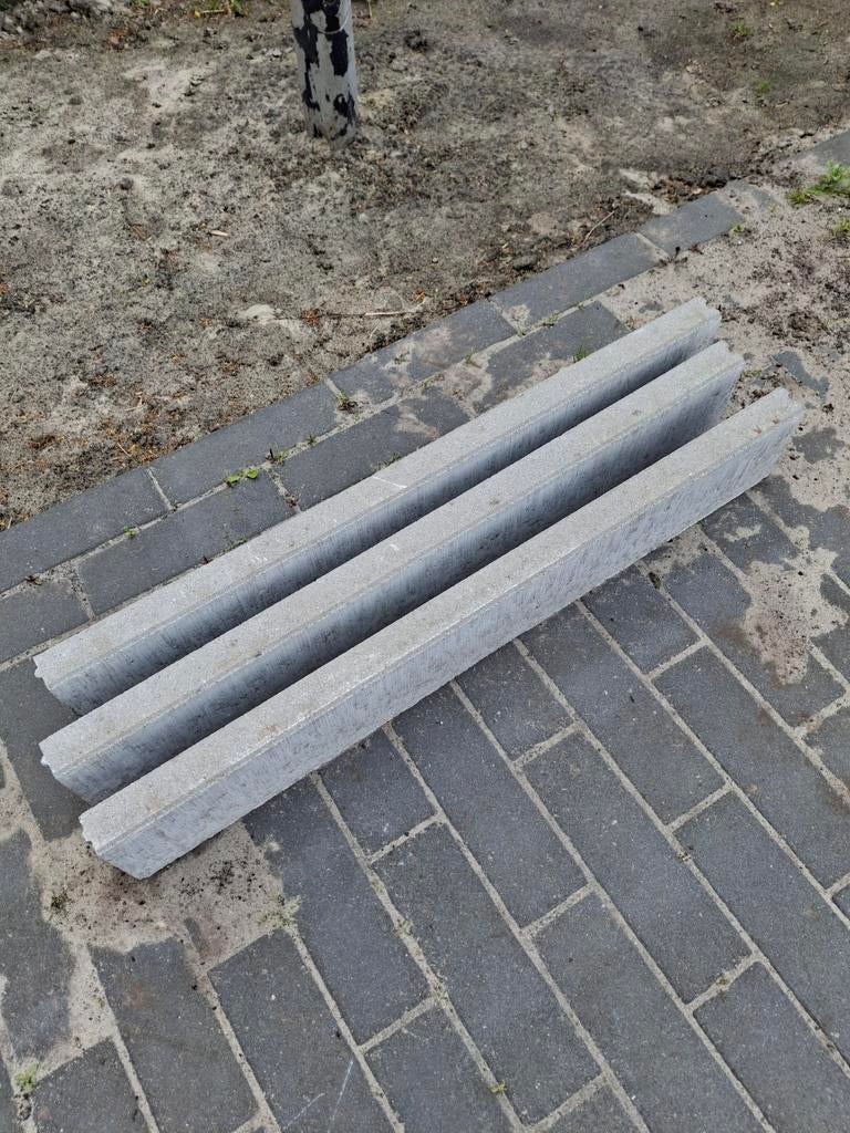 Betonbandjes, Ophalen, Overige materialen, 6 meter of meer, Overige typen