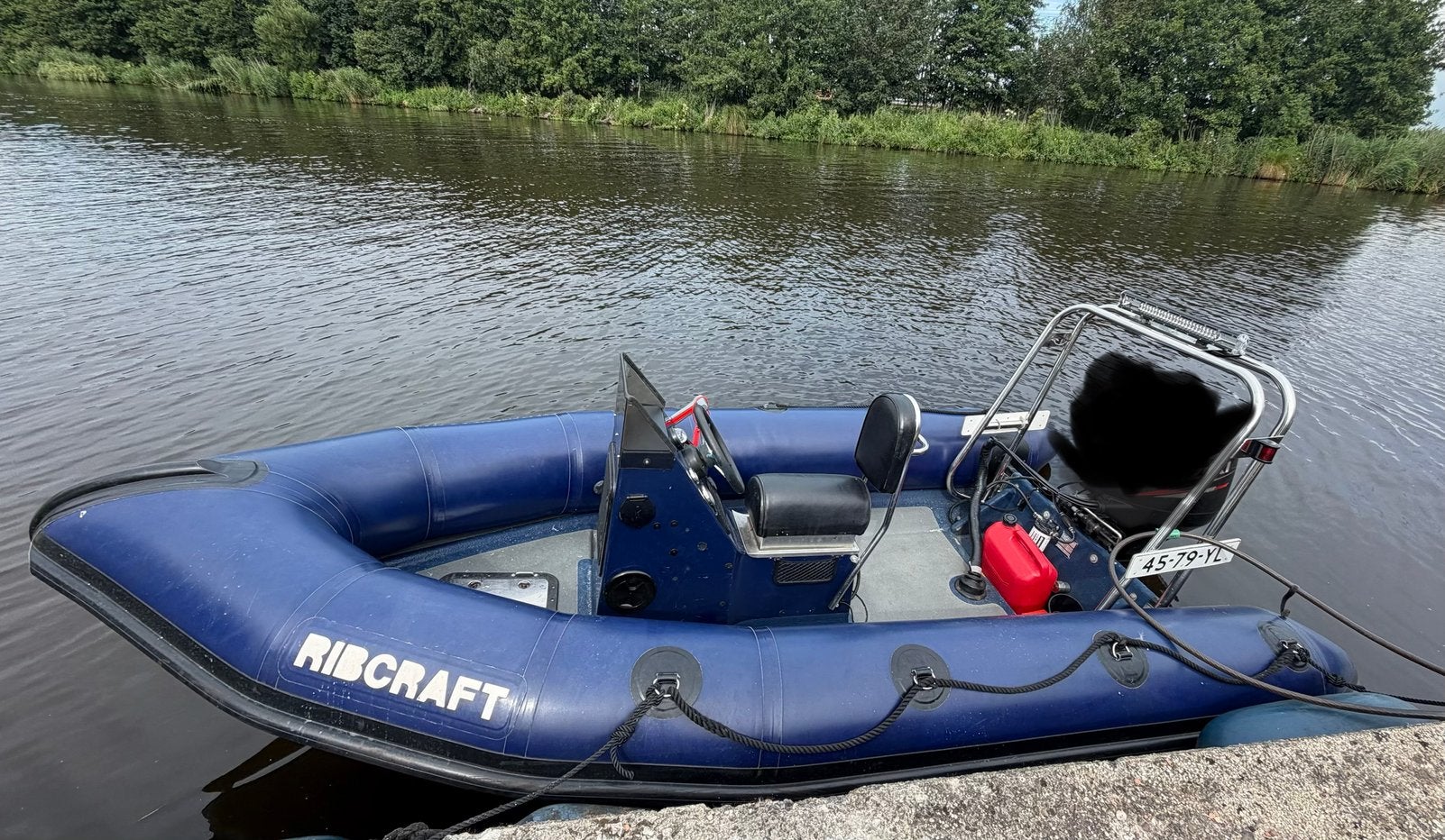 Ribcraft 4.20 professionele Hypalon RIB ( excl. motor), Watersport en Boten, Gebruikt, 4 m, Info@ribcraft.nl, 2 m
