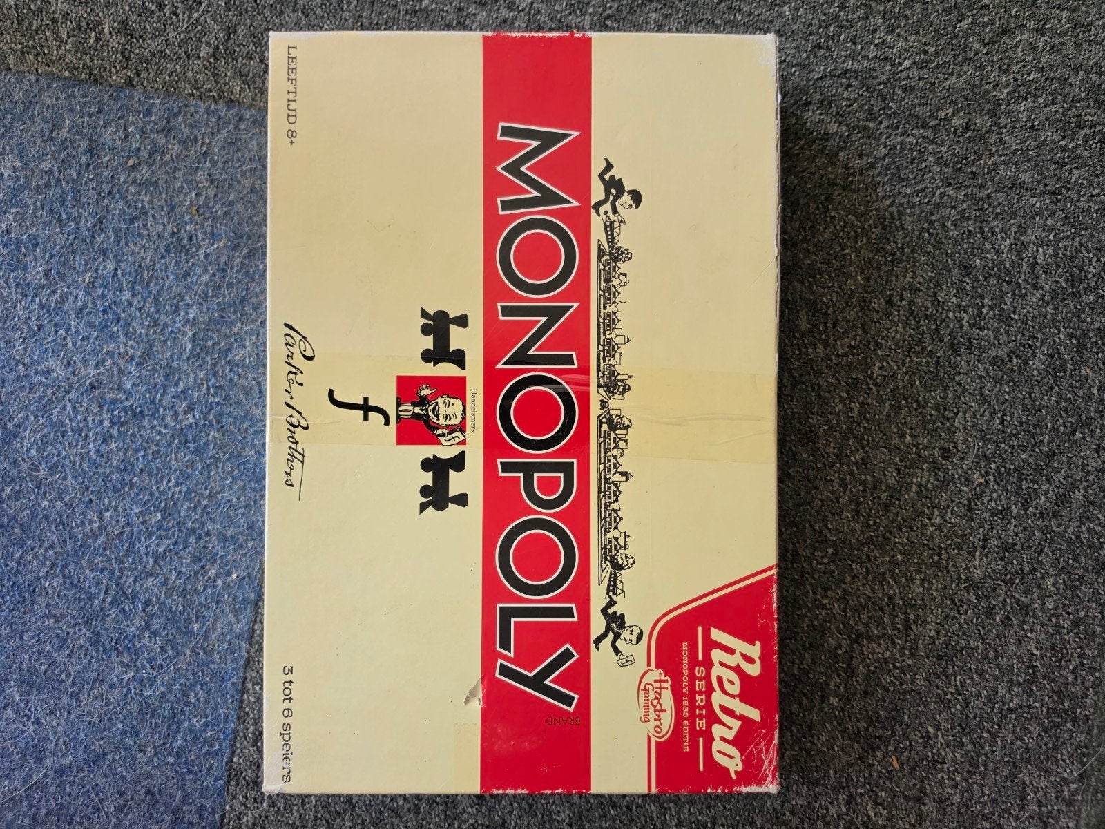 Monopoly Retro Editie 1935 - Zo goed als nieuw, Vijf spelers of meer, Ophalen of Verzenden, Zo goed als nieuw, Parker Brothers / Hasbro