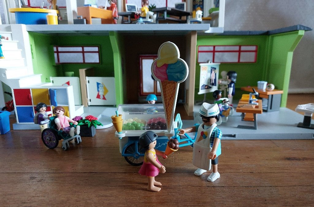 Playmobil IJscoman (setnr. wordt nog vermeld), Ophalen of Verzenden, Zo goed als nieuw, Overige typen
