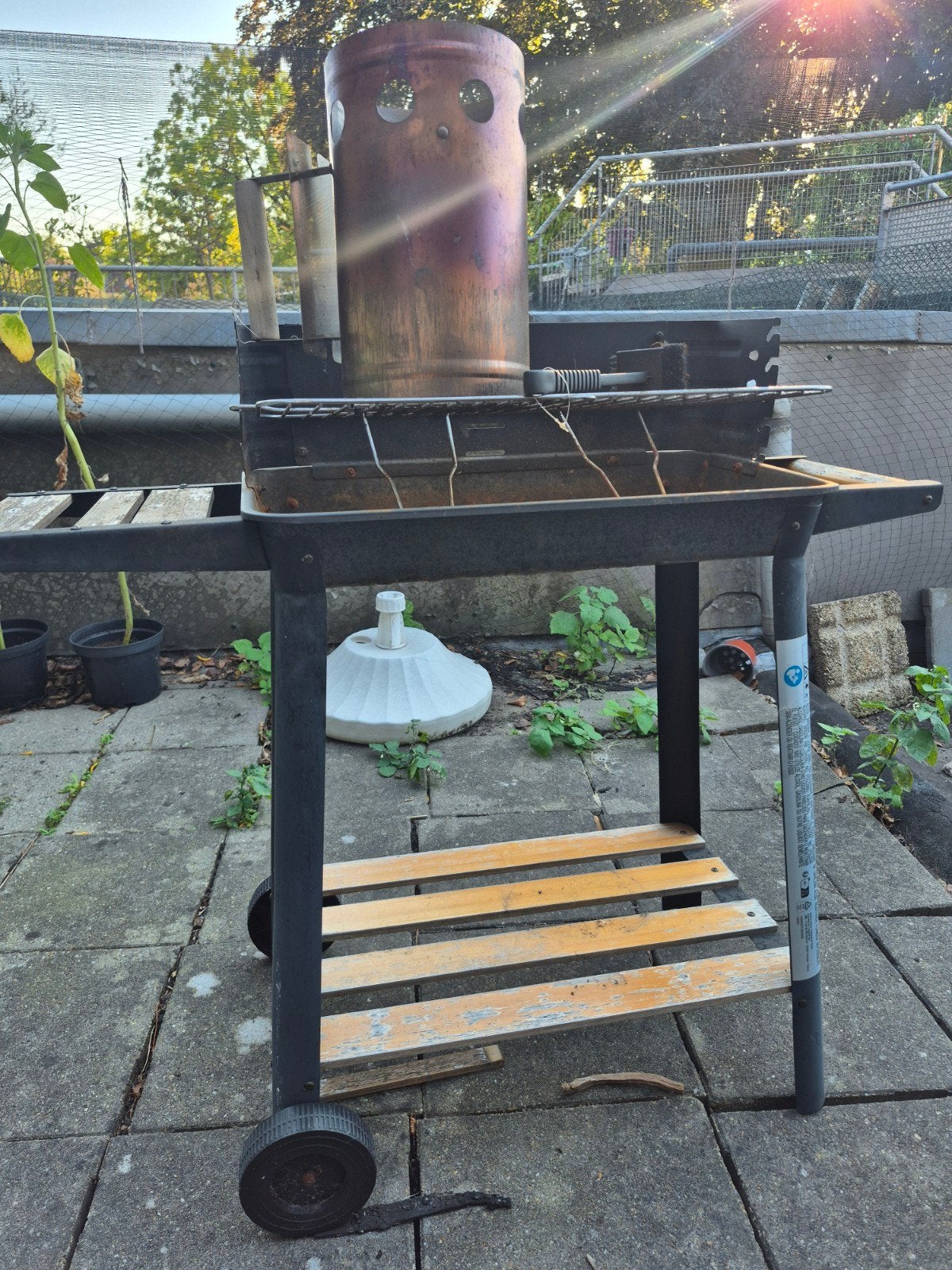 Gratis barbecue, Ophalen, Gebruikt