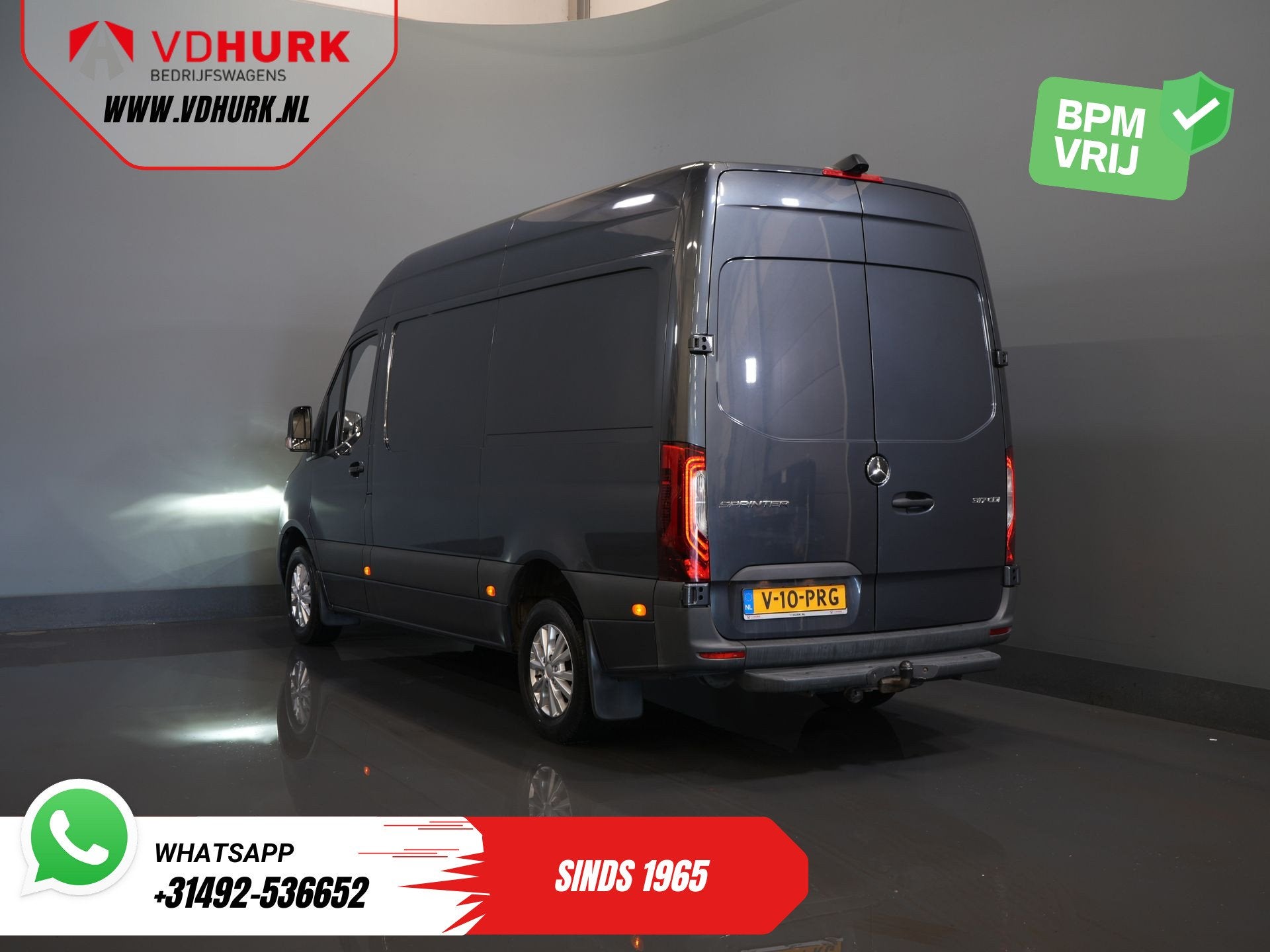 Mercedes-Benz Sprinter 317 CDI Aut. L2H2 LED/ Adapt.Cruise/, Automaat, Gebruikt, 4 cilinders, 2000 kg