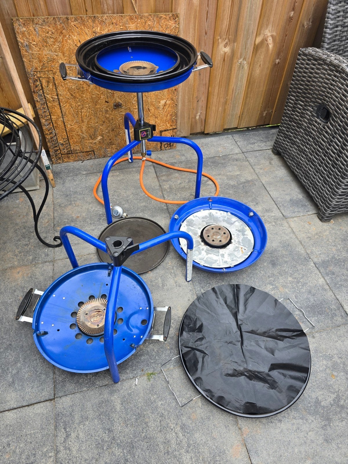 Cadac skottelbraai, Ophalen, Zo goed als nieuw