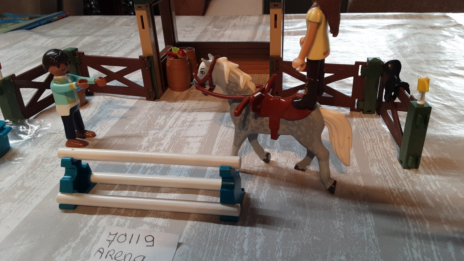 70119 Arena met Astrid en Javier, Complete set, Overige typen, Ophalen of Verzenden, Zo goed als nieuw
