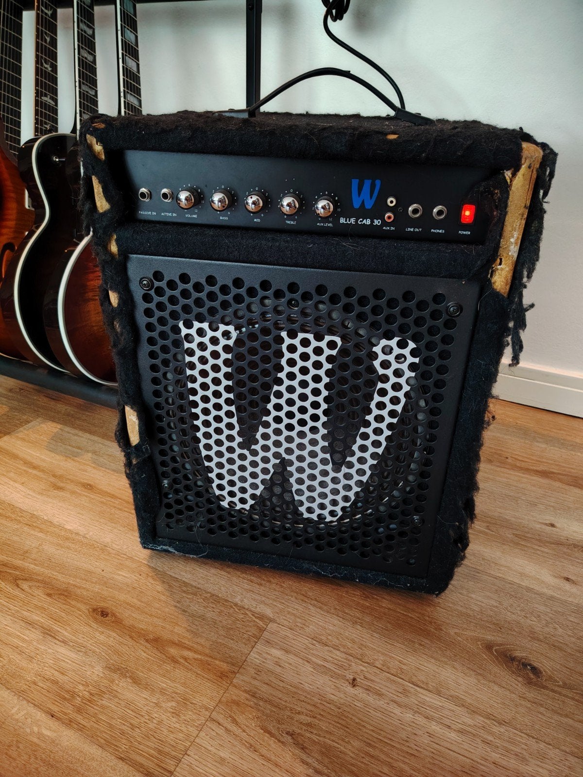 Warwick Blue Cab 30, Muziek en Instrumenten, Versterkers | Bas en Gitaar, Ophalen, Gebruikt, Basgitaar, Minder dan 50 watt
