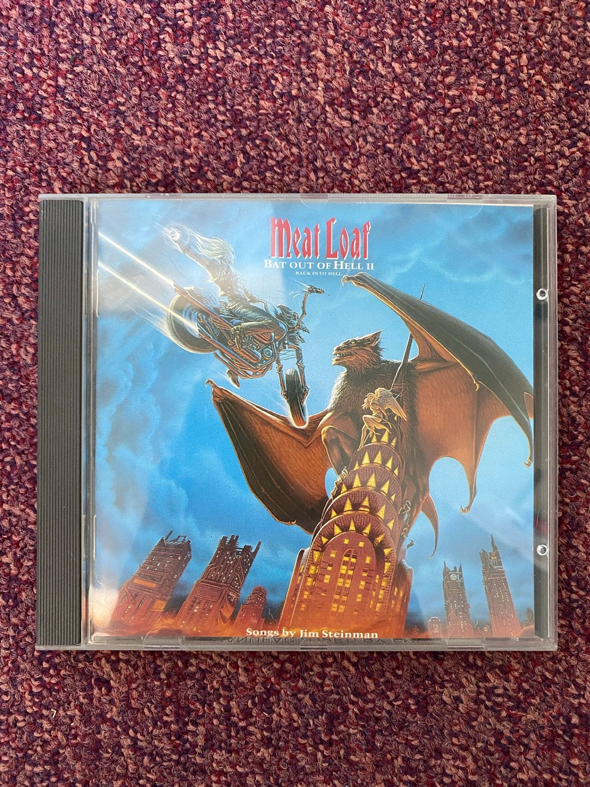 Meat Loaf - Bat Out of Hell II: Back Into Hell CD, Cd's en Dvd's, Cd's | Rock, Ophalen of Verzenden, Zo goed als nieuw, Classic Rock