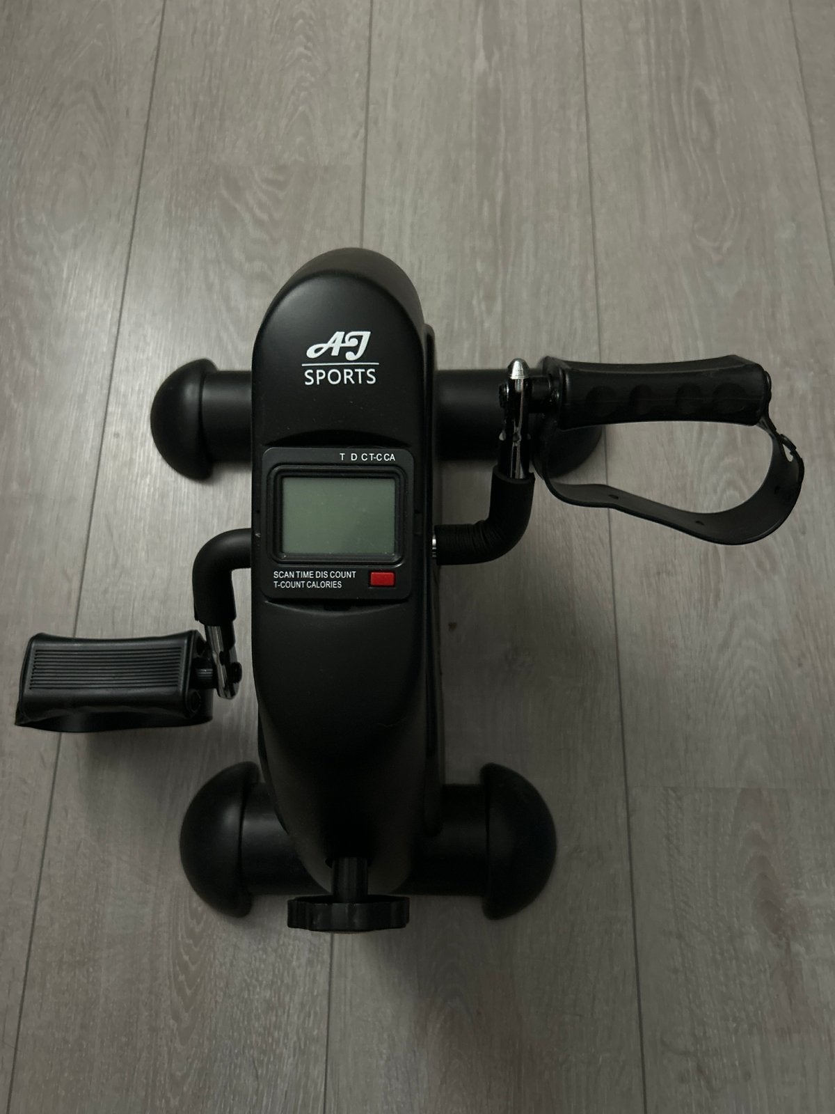 AJ Sports Mini Hometrainer/bureaufiets/desk bike, Ophalen, Kunststof, Armen, Zo goed als nieuw