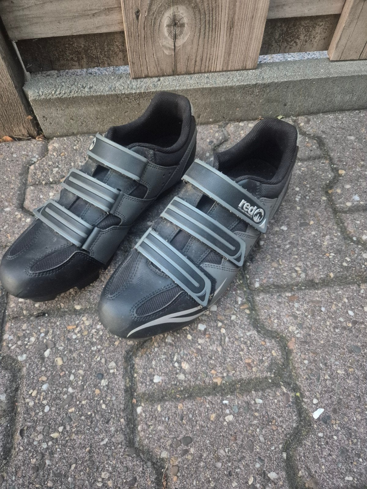 Red Cycling fietsschoenen mt 44, en Shimano SPD PD-M324 peda, Fietsen en Brommers, Fietsonderdelen, Crankstel of Pedalen, Gebruikt