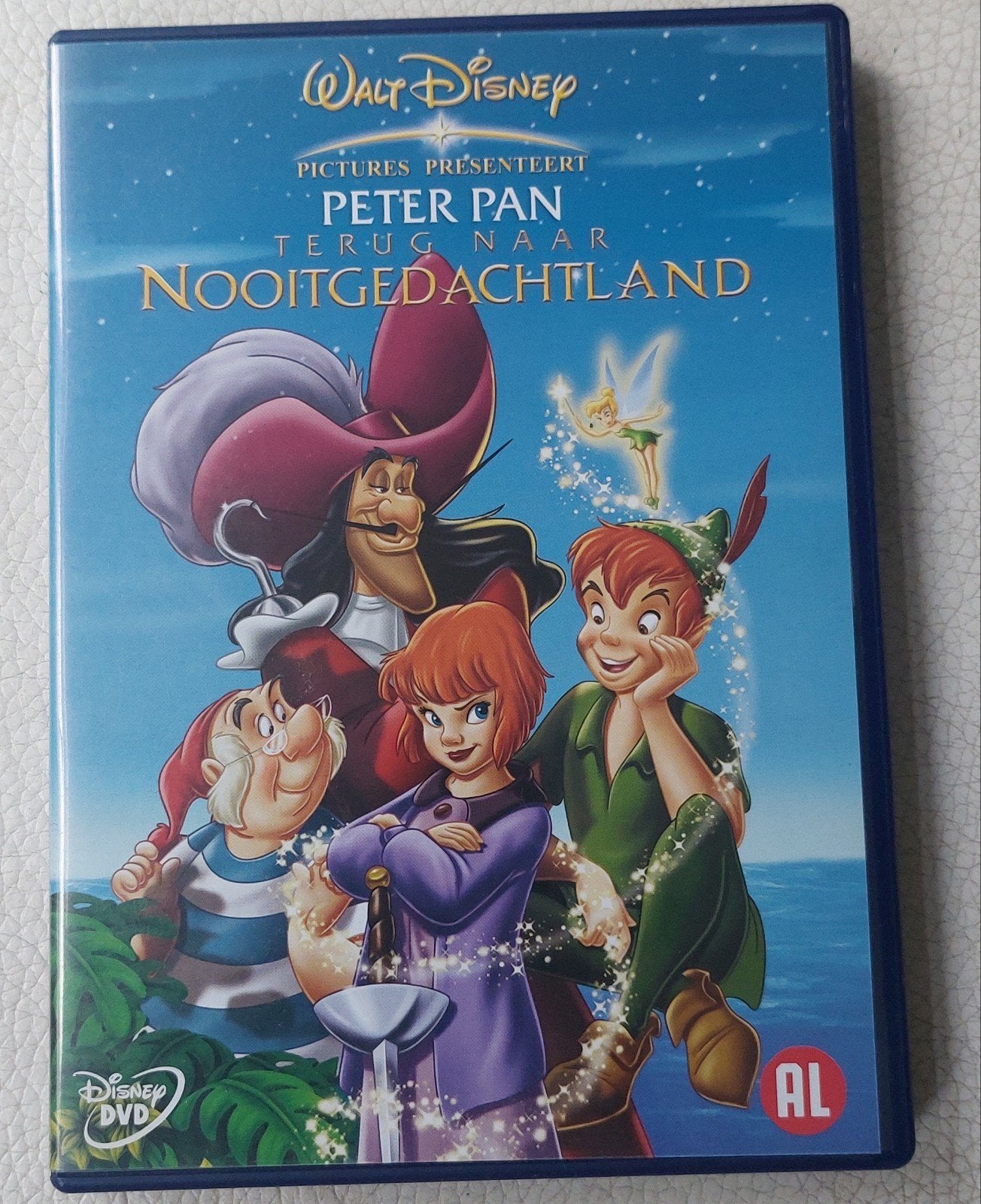 Disney's Peter Pan: Terug naar Nooitgedachtland DVD, Cd's en Dvd's, Animatie, Alle leeftijden, Nederlands, Inclusief doosje