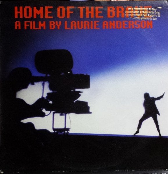 CD Laurie Anderson Home Of The Brave Avantgarde, Soundtrack, Cd's en Dvd's, Cd's | Pop, Verzenden, Zo goed als nieuw, New wave