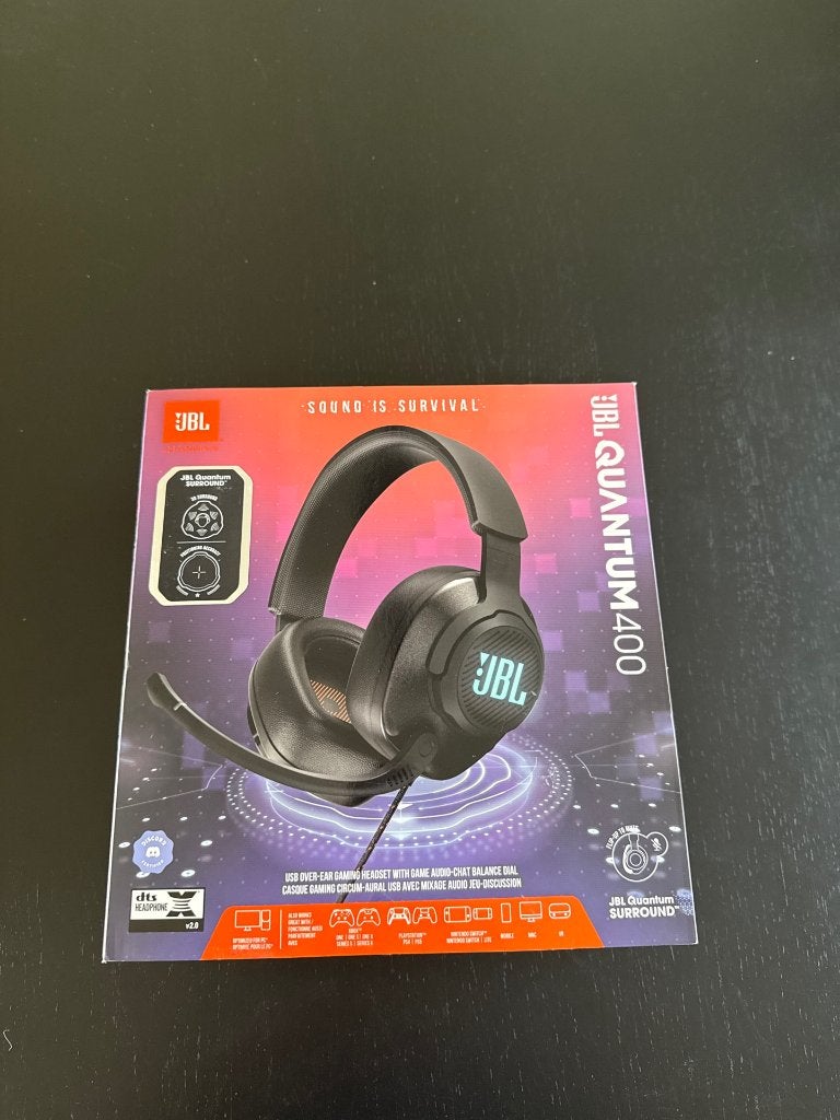 JBL Quantum 400 in nieuwstaat (beschadigde doos), Jbl quantum, Mute-functie, Nieuw, Ophalen of Verzenden