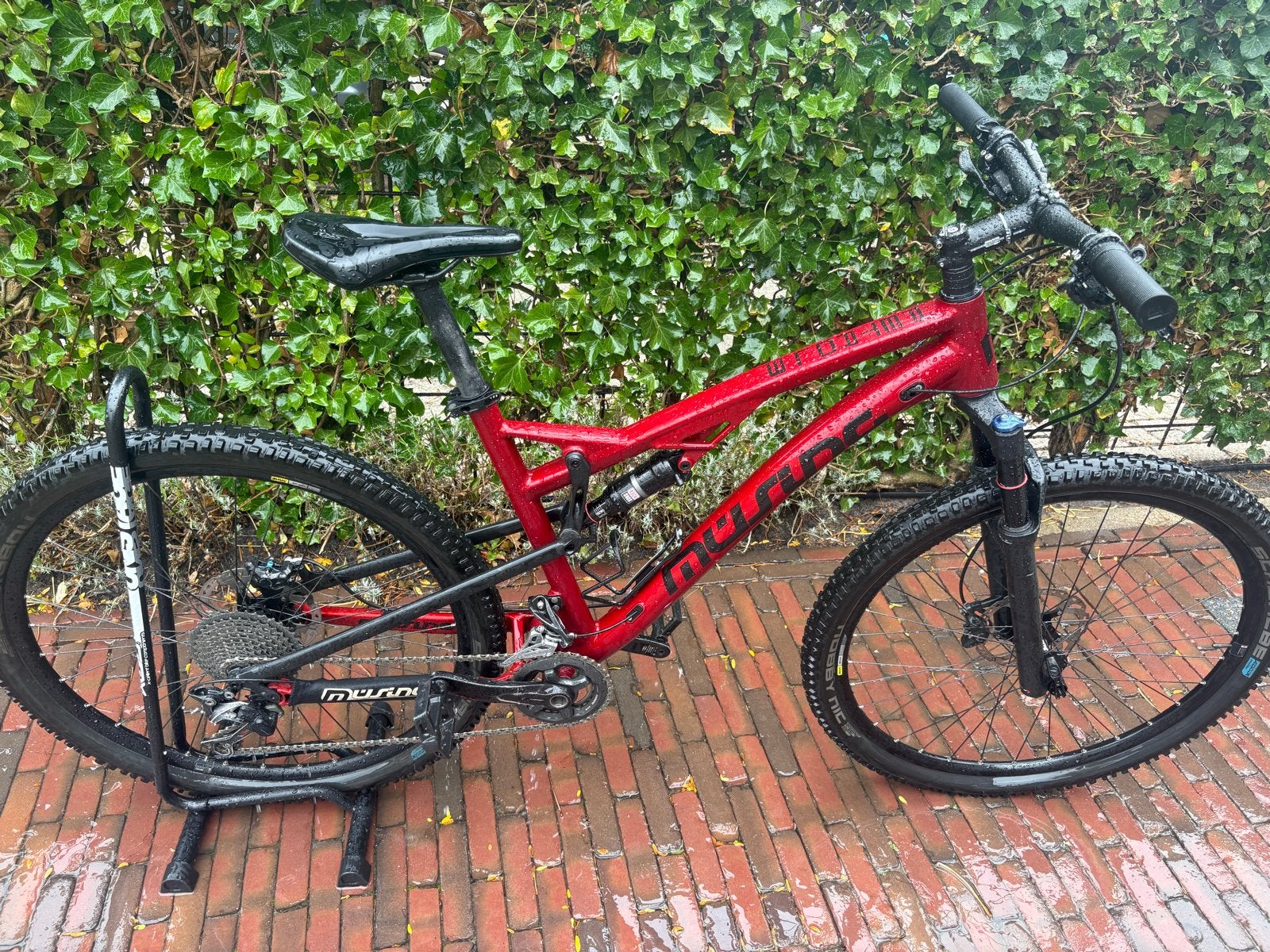 Mongoose Mountainbike - Full Suspension - Shimano Deore XT, Gebruikt, Schijfrem, 53 tot 57 cm, Ophalen