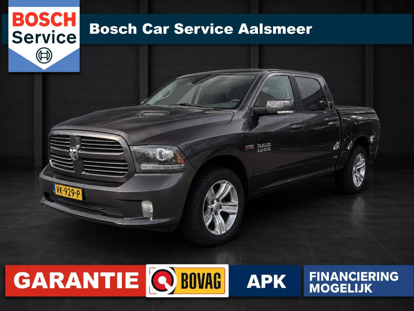 Dodge Ram 1500 5.7 V8 Quad Cab 6'4 / NIEUWE MOTOR / SPORT /, Auto's, Dodge, Automaat, Euro 5, Gebruikt, 8 cilinders