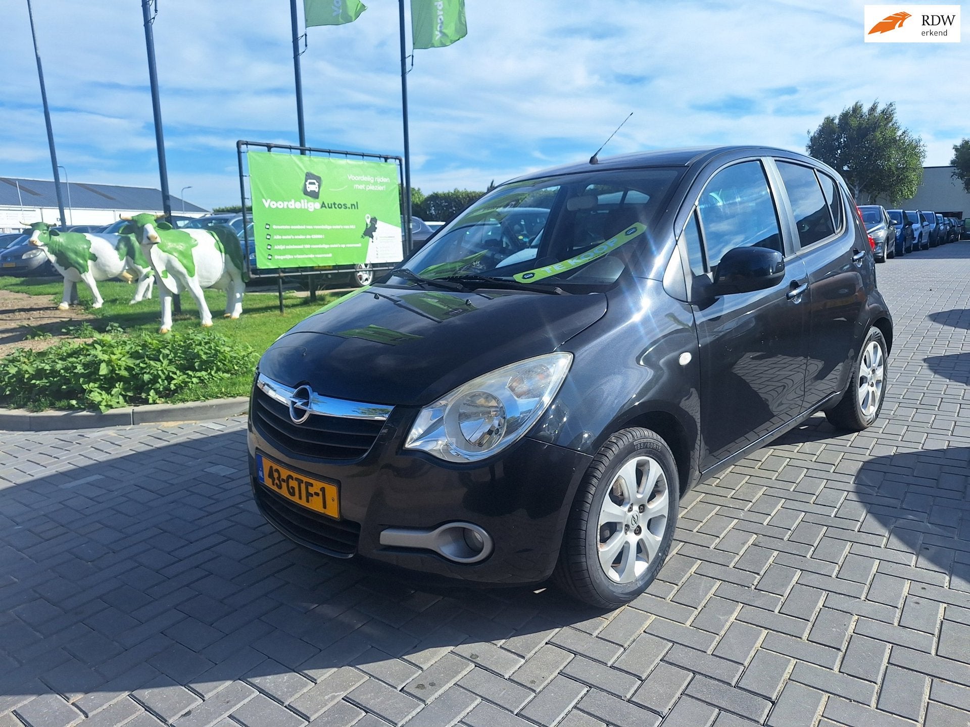 Opel Agila 1.2 Enjoy / Keurige auto / APK augustus 2027, Auto's, Voorwielaandrijving, 86 pk, 4 cilinders, 965 kg