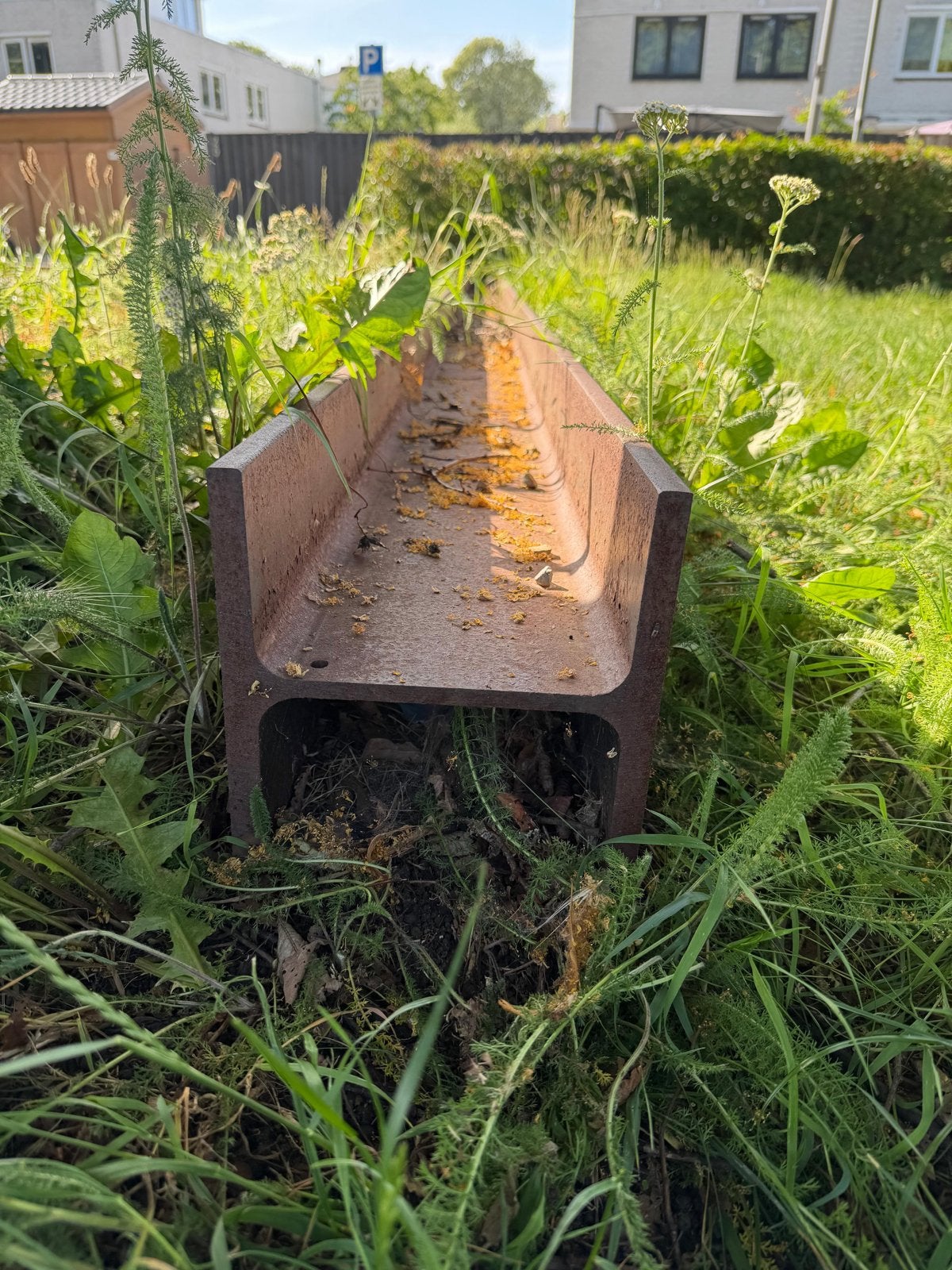 Stalen H-balk | 6m x 21cm x 21cm, opslag buiten, Ophalen, Nieuw, IJzer