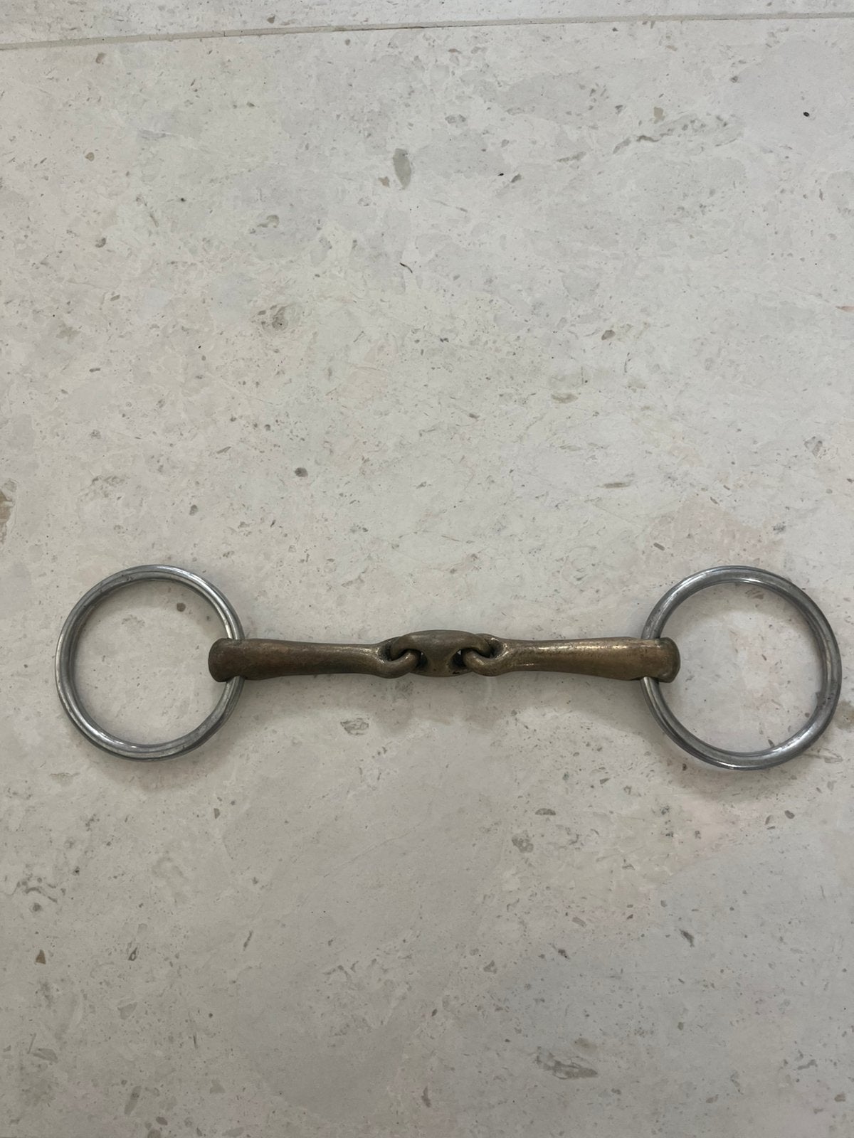 KK ultra Germany dubbelgebroken paarden bit, Gebruikt, Ophalen of Verzenden, Sprenger, Bit