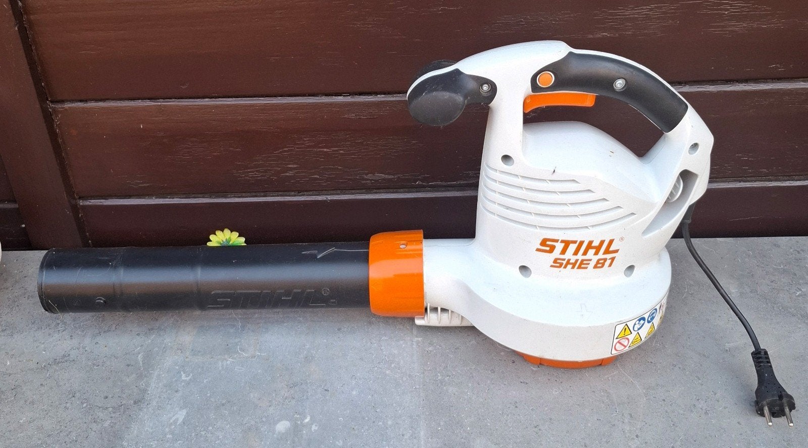 stihl SHE 81 bladblazer., Tuin en Terras, Bladblazers, Ophalen, Zo goed als nieuw, Elektrisch, Sthil