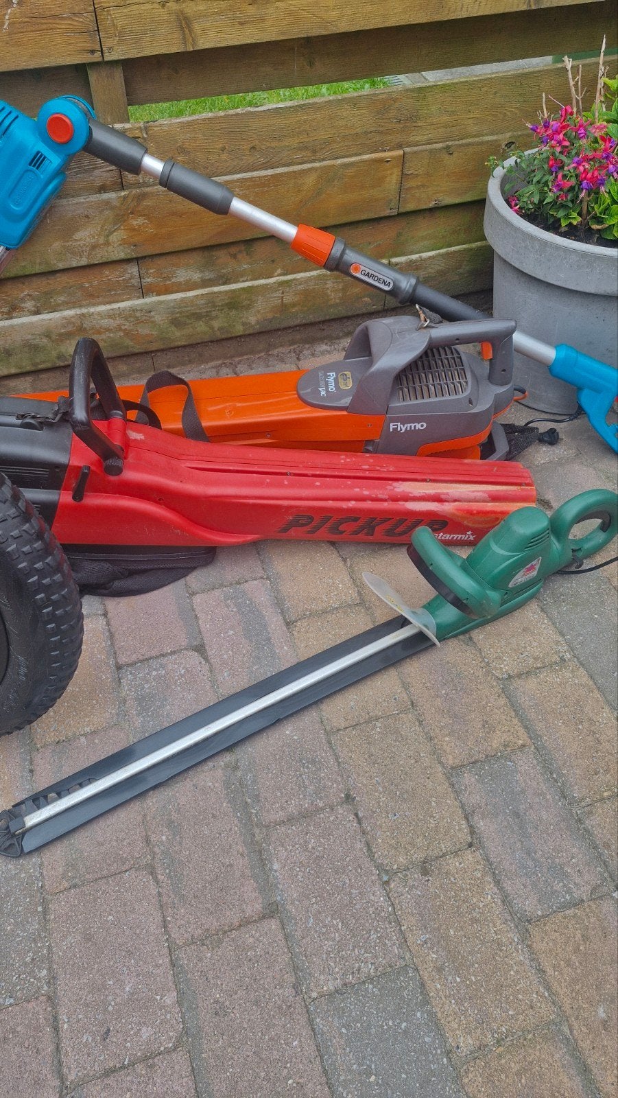 Diverse electrische tuingereedschap, Tuin en Terras, Heggenscharen, Ophalen, Elektrisch
